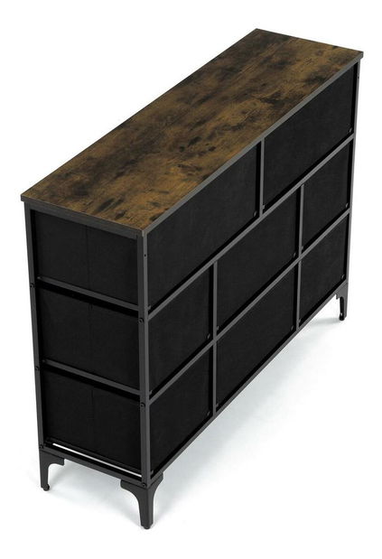 Komód Alharacas 2 (fekete)