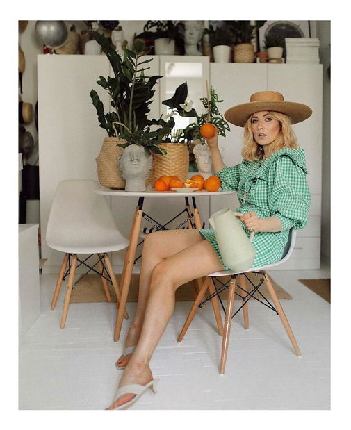 Masă de sufragerie Gamin 2 (alb + fag) (pentru 2 persoane)