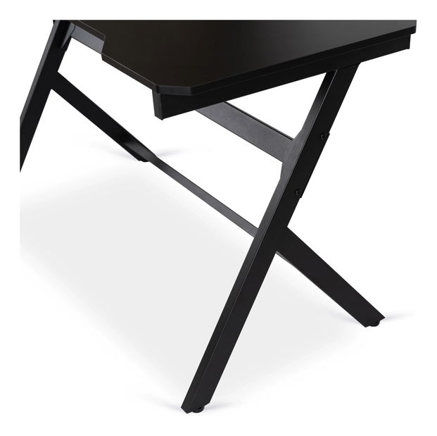 Herný pc stôl Banga (čierna) 