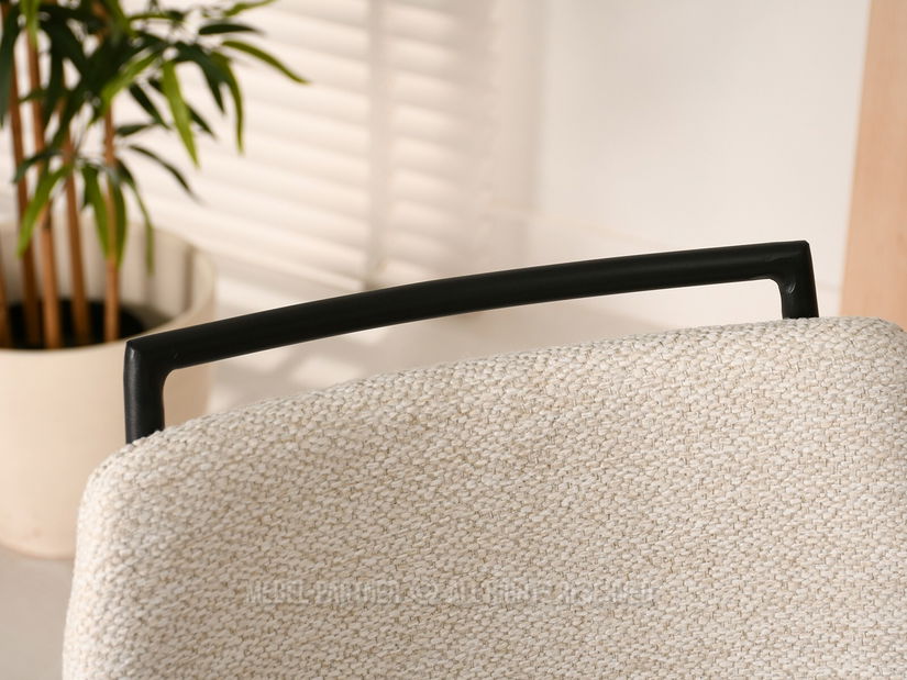 Stolička Sara (krémová + čierna)