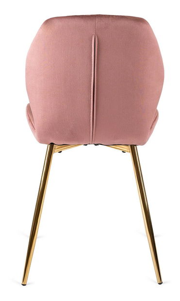 Jedálenský set Tirada (zlatá + ružová) (pre 4 osoby)