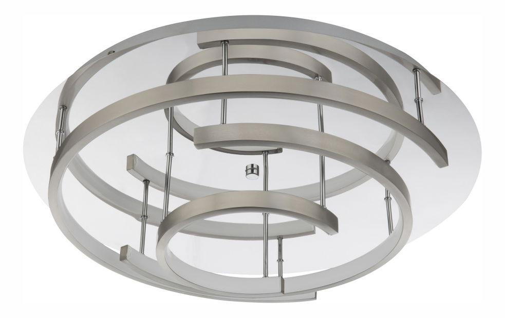 Stropné/nástenné svietidlo LED Titus 67092-47 (s kryštálmi) (chróm + opál)