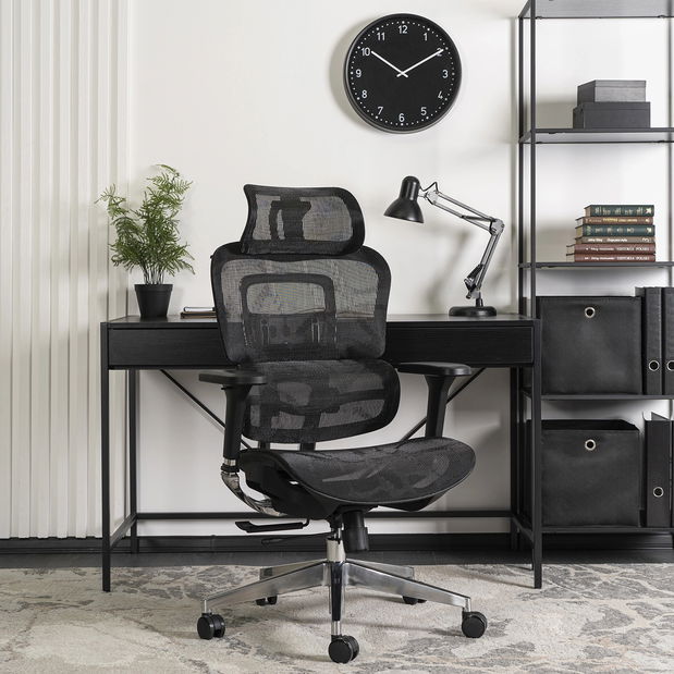 Uredska fotelja Necesarias (crna) 