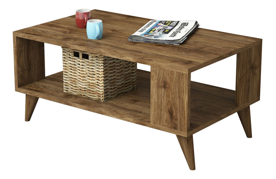 Dohányzóasztal Clementine 2 (dió)