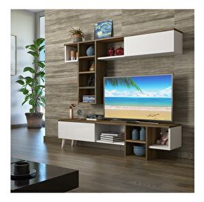 Mobilier living Disevo 11 (Nuc + alb) 