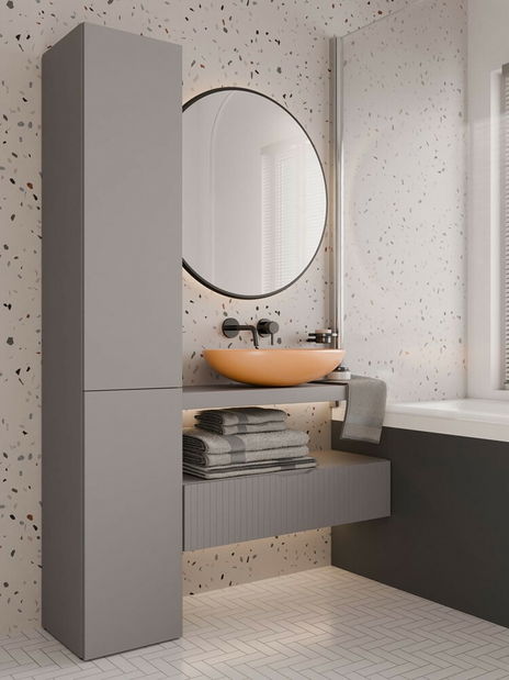 Kúpeľňová skrinka Neltossa 15 (svetlohnedá)