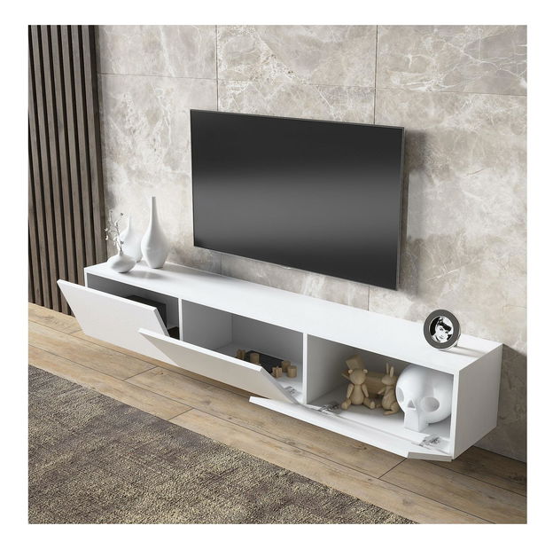 TV stolík/skrinka Franc 8 (biela)