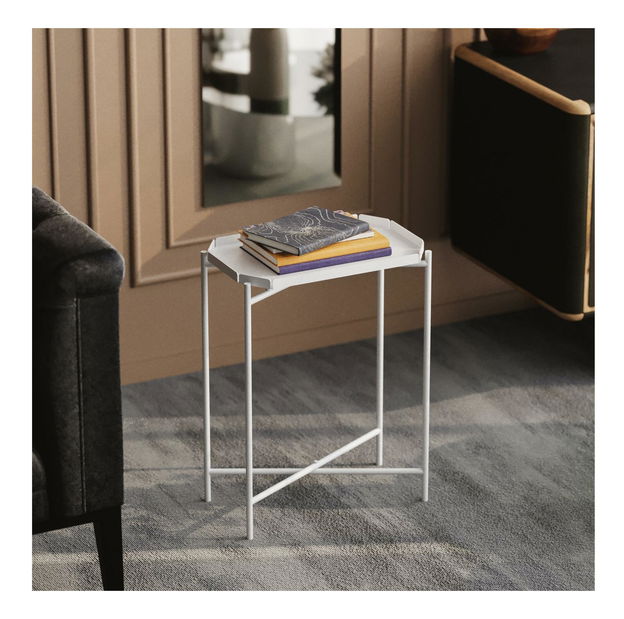 Konferenčný stolík Museli 9 (biela) 