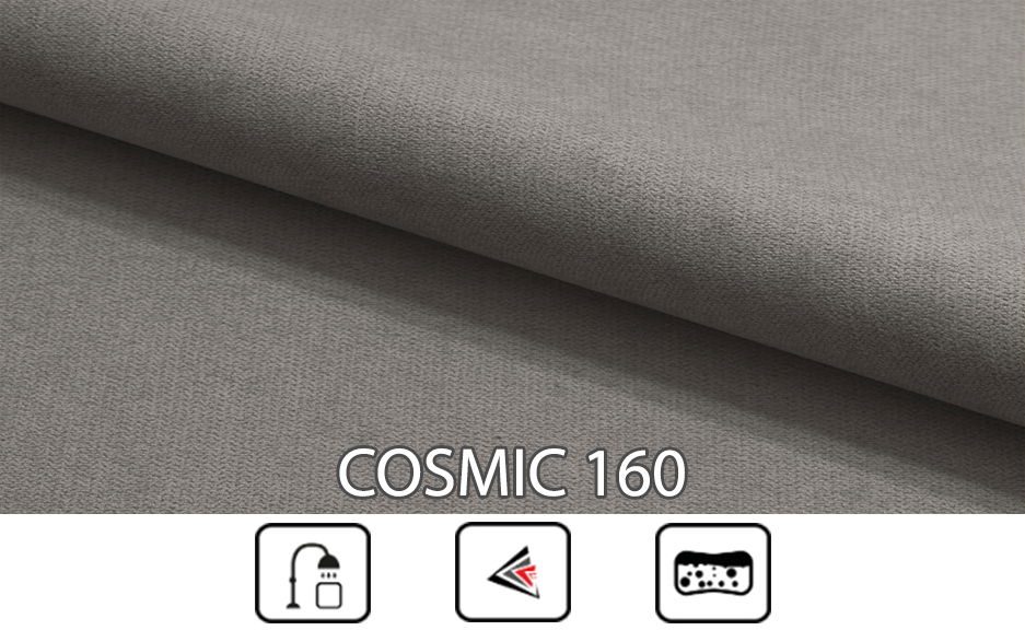 Pat matrimonial Boxspring 160 cm Porto Comfort (Gri) (cu saltea și sp. depozitare)