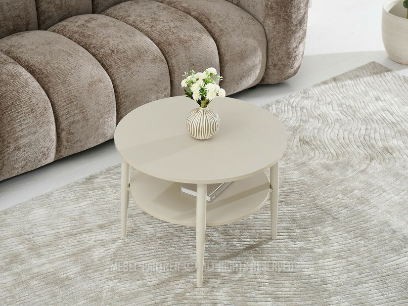 Măsuță de cafea Reforzada (crem)