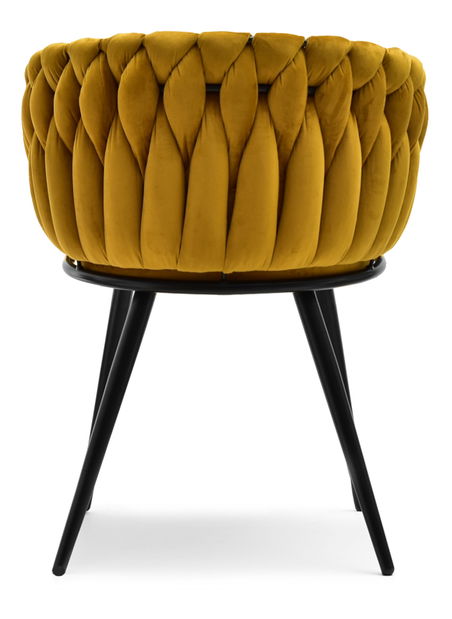 Jedálenská stolička Radio (čierna)