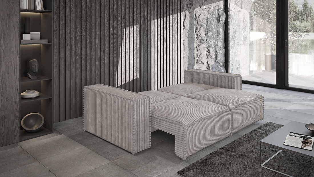 Pohovka trojsedačka Tindara 3OS (pomarančová)