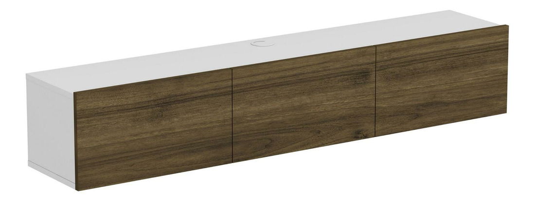 Masă TV/Dulap Asir Denny (alb + nuc)