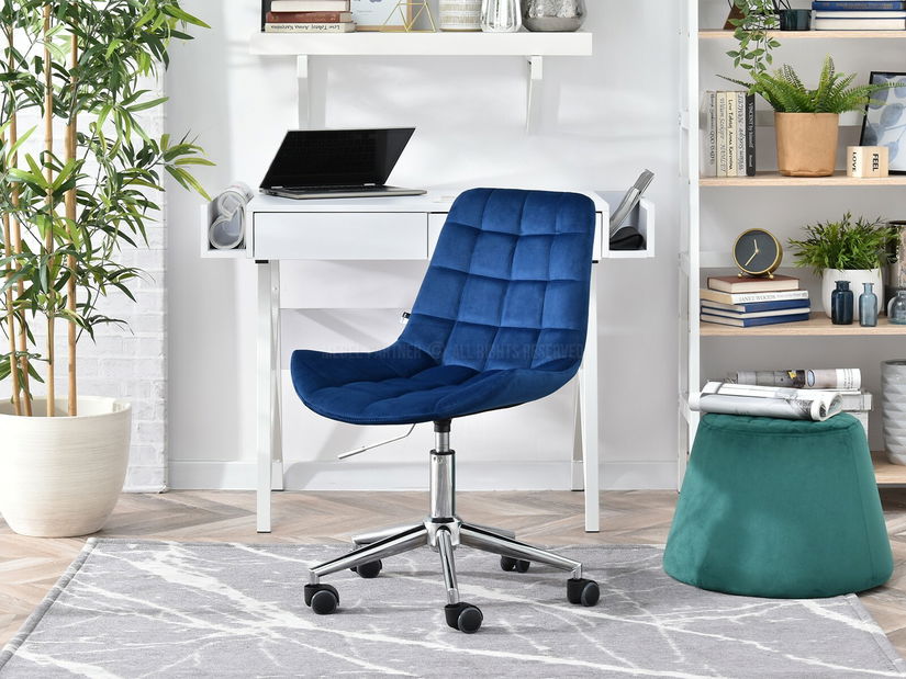 Scaun Eleanor (albastru marin + negru)