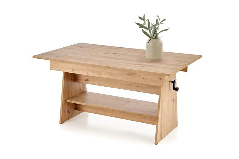 Bővíthető dohányzóasztal Erica (artisan tölgy)