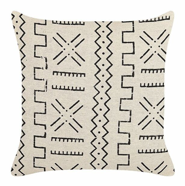 Set 2 buc perne decorative 45 x 45 cm Myri (alb)
