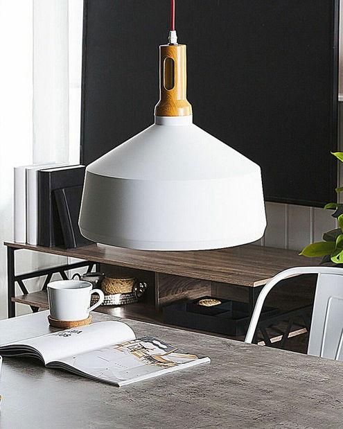 Függő lámpa Seoul (fehér-arany)