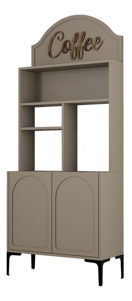 Kuhinjska vitrina Lyantela 80 (crna)