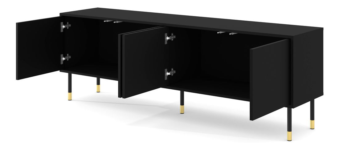 Masă TV 4D 180 Wenty (Negru + Auriu)