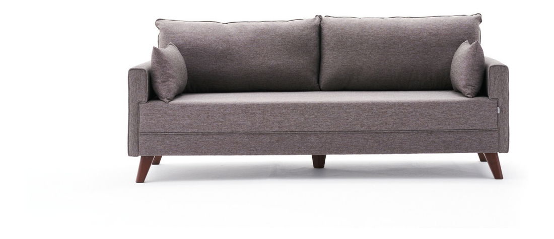 Canapea Canapea trei locuri Bellina (maro)