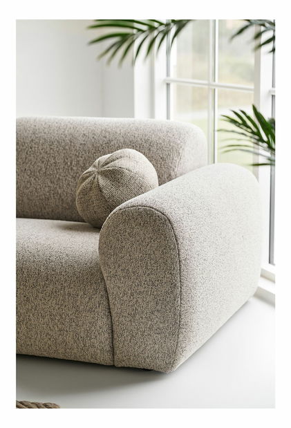 Rohová sedacia súprava (L) Cinria 1 (kamenná)