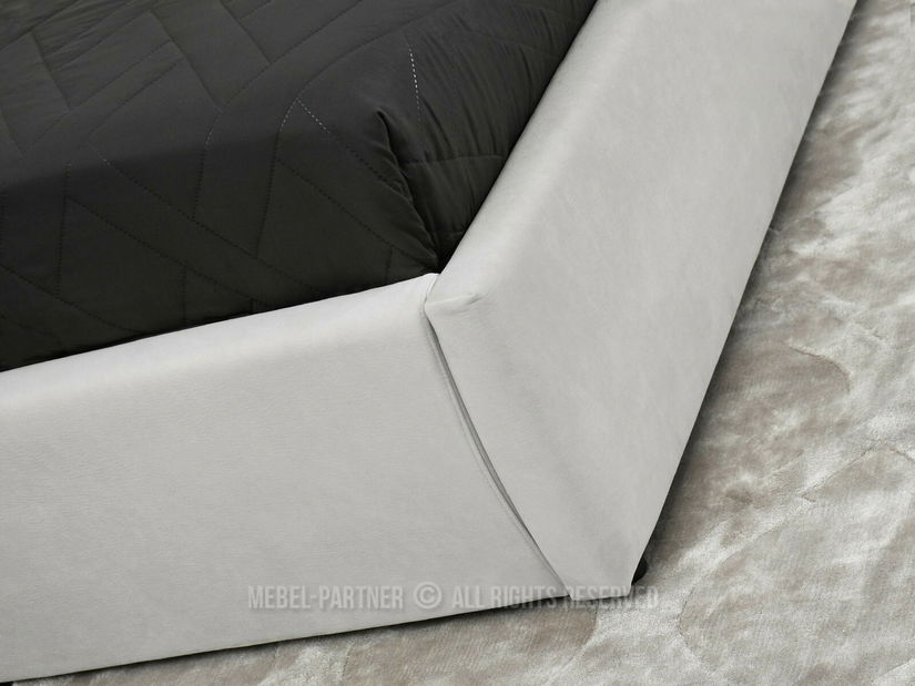 Manželská posteľ 160 cm Respondio 160 (sivá)