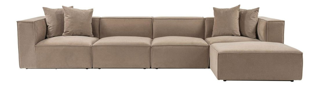 Rohová sedačka Soraketta (cappuccino)