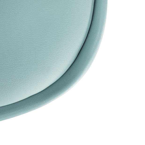 Otočná stolička Dolena (mentolová ekokoža)