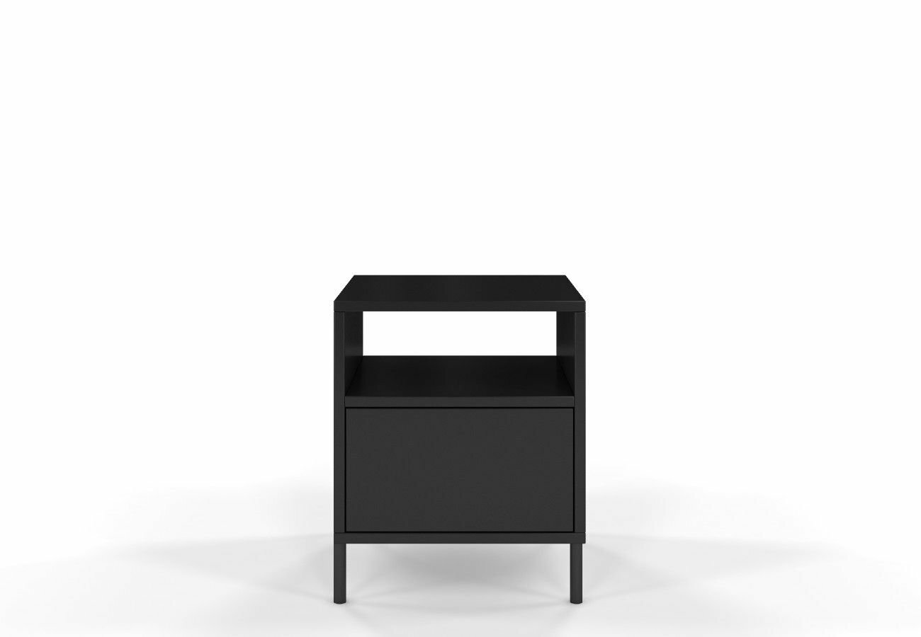 Éjjeliszekrény Maera (fekete)