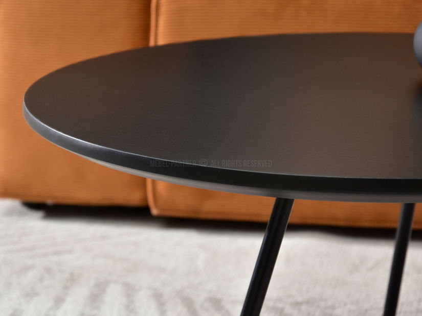 Stolić za kavu Sirius (crna + crna)