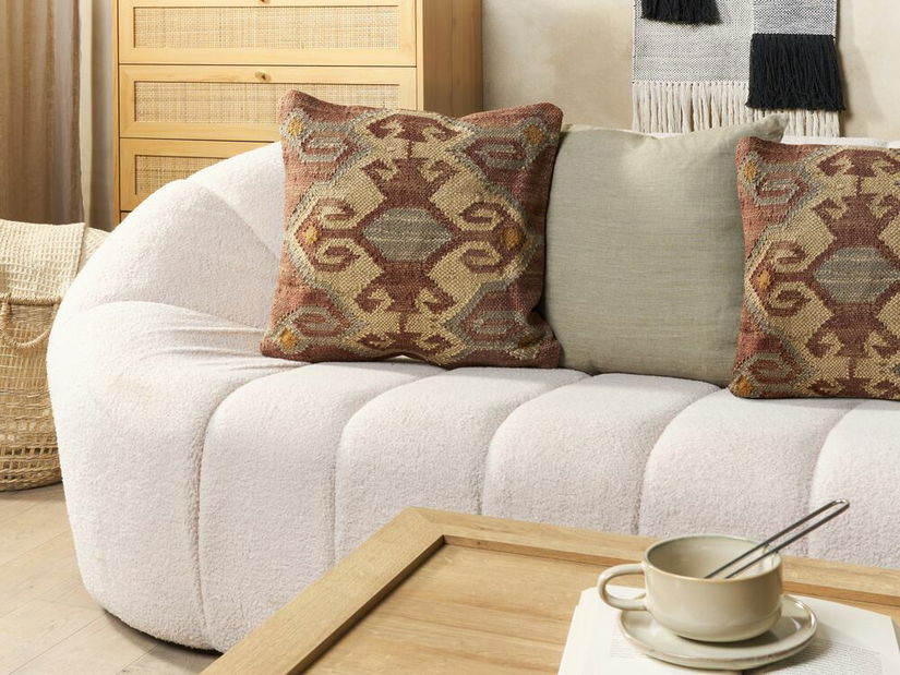 Sada 2 ozdobných vankúšov 45 x 45 cm Upad (viacfarebná)