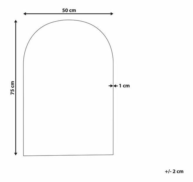 Fali tükör Abena (ezüst)