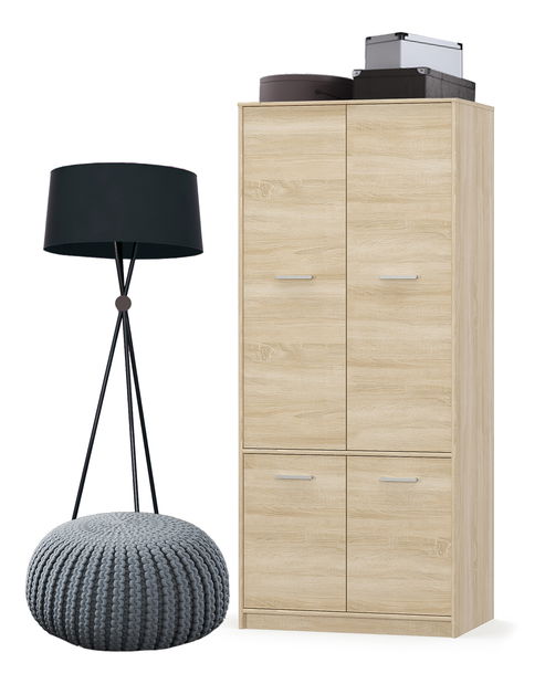 Dulap de haine Terrell (Stejar sonoma)