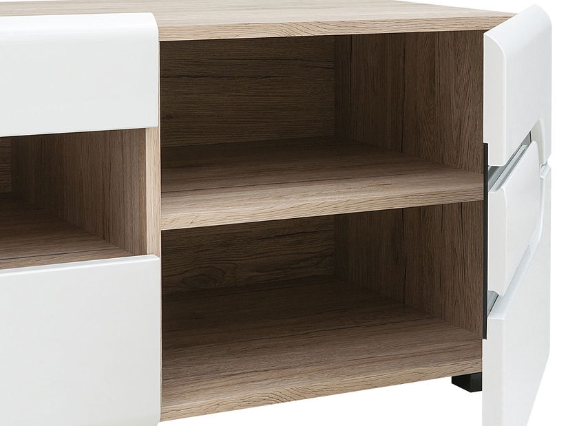 TV stolík/skrinka BRW Byron RTV2D2S/5/15