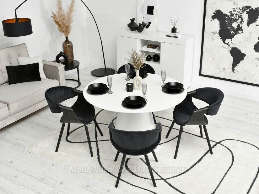 Stolička Bjorn K (čierna)