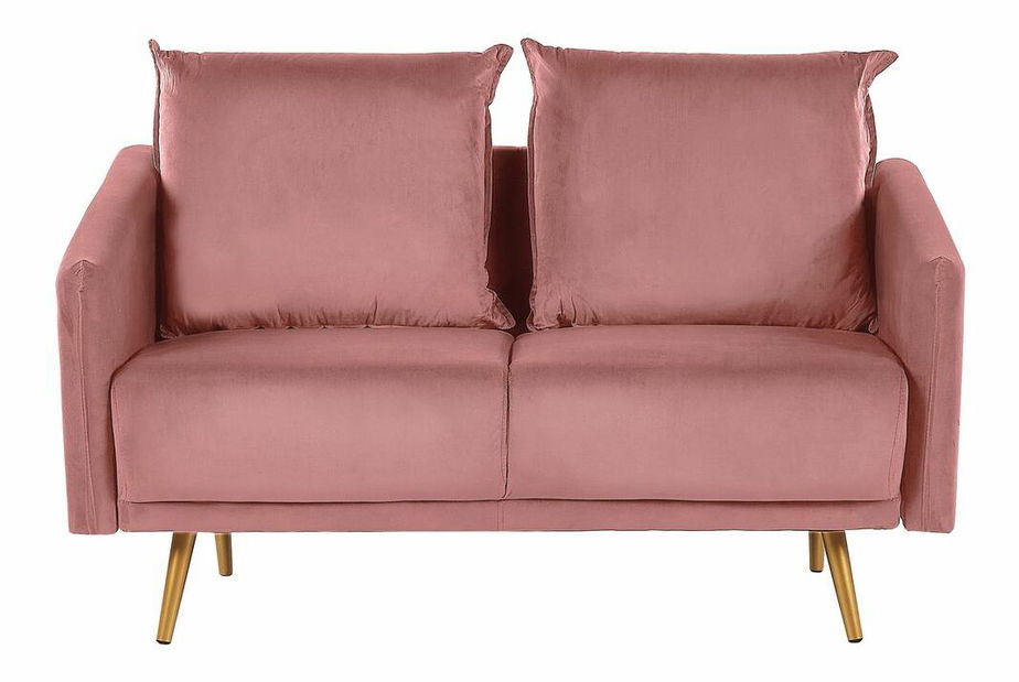Canapea două locuri MARUNE (roz)