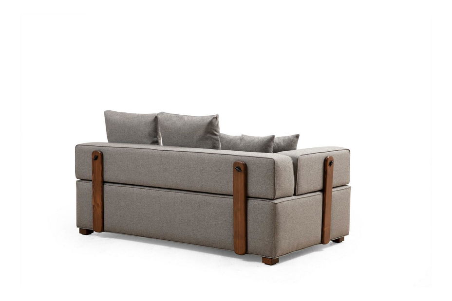 Kutna garnitura Gondulatta 4 (D) (siva)