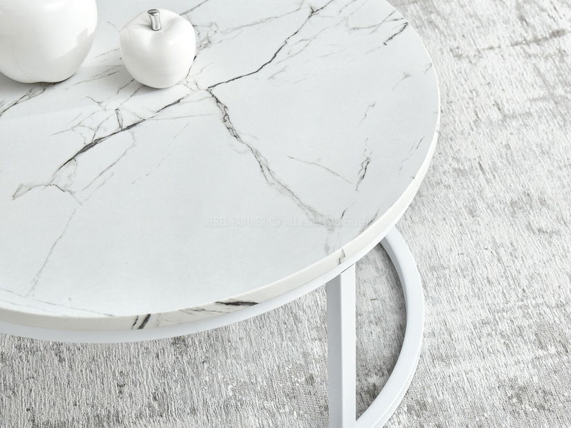 Dohányzóasztal Kolja Stolik S (fehér)