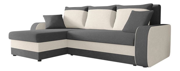 Kutna garnitura Maddox (siva + crna)