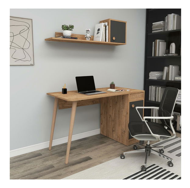 PC stolík Egress (borovica atlantická + antracit)