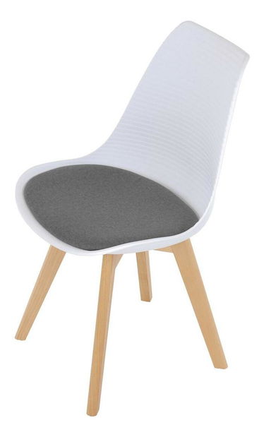 Scaun sufragerie Consulares (alb + gri)