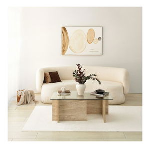 Dohányzóasztal Elizei 3 (travertin)