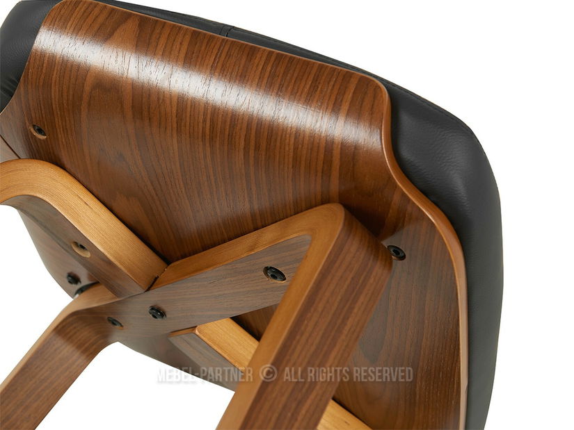 Jedálenská stolička Jugar (čierna)