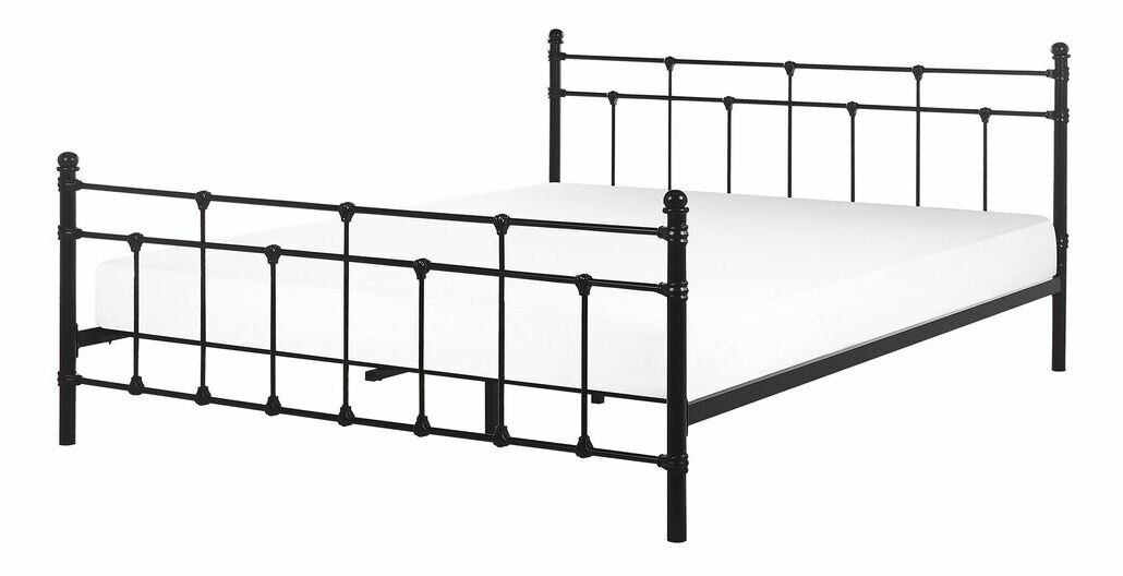 Bračni krevet 140 cm Lynza (crna) *rasprodaja