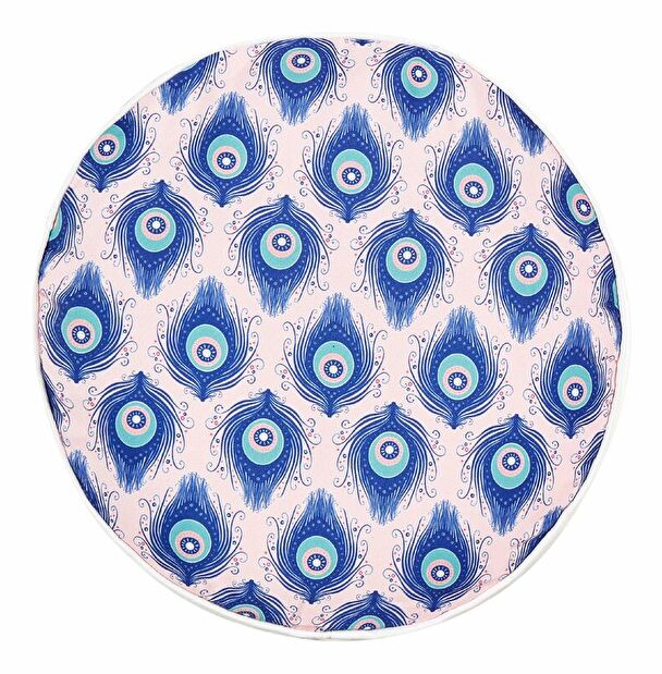 Set 2 buc perne decorative ⌀ 40 cm Cerina (albastru)