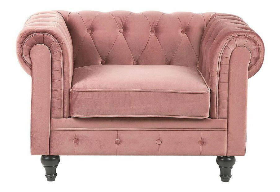 Kreslo CHICHESTER (ružová)