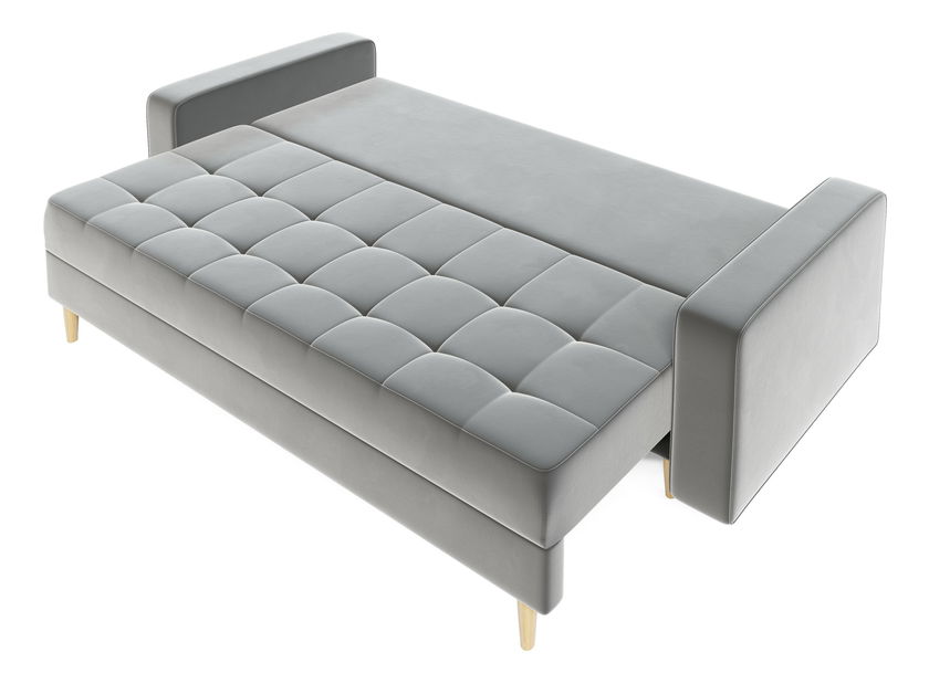 Kétszemélyes kanapé Primrose (világosszürke)