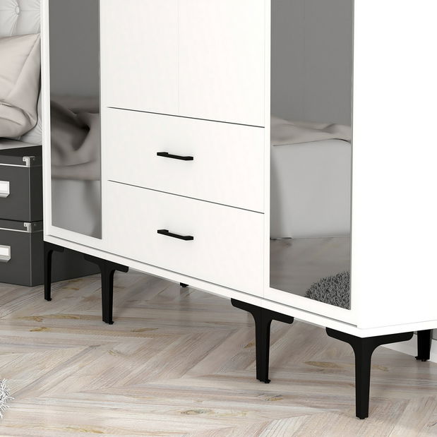 Ruhásszekrény Kiara RTR (fehér)