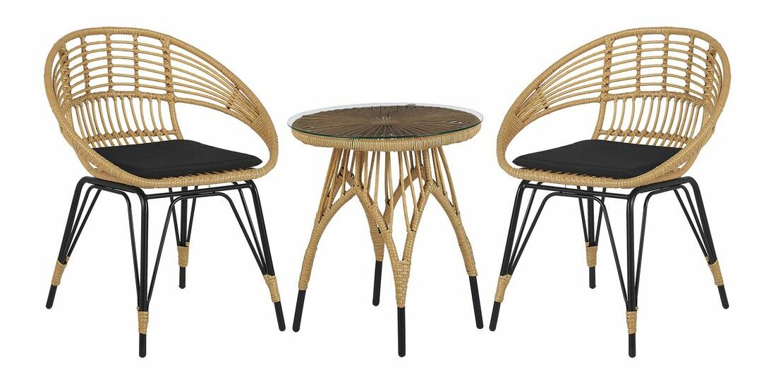 Set mobilier de grădină Peg (natural)