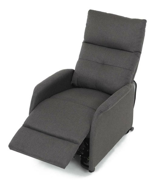 Polohovacie kreslo Truculenta (sivá)